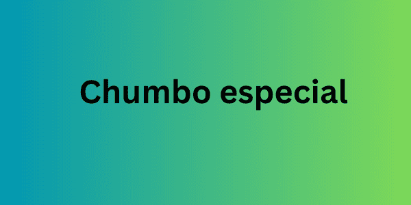 chumbo especial