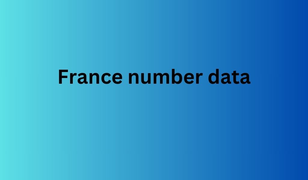 France number data