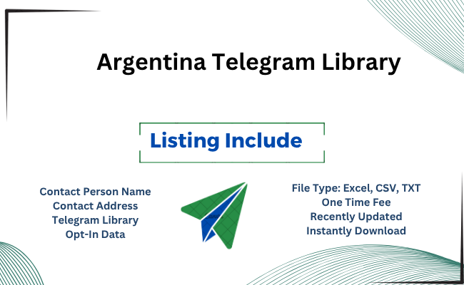 Argentina telegram library