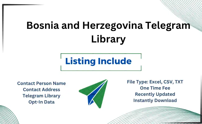 Bosnia and Herzegovina telegram library