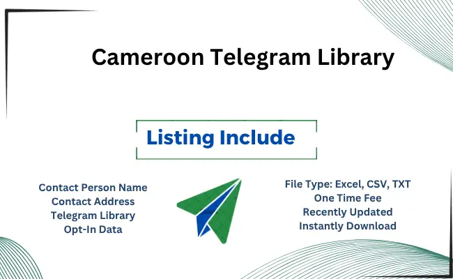Cameroon telegram library
