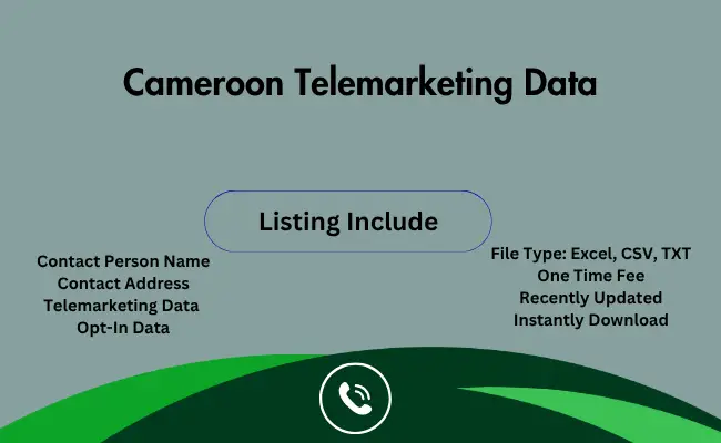 Cameroon telemarketing data