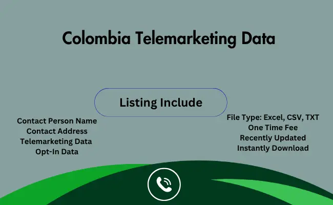 Colombia telemarketing data