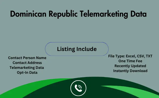 Dominican Republic telemarketing data