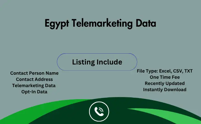 Egypt telemarketing data