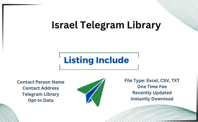 Israel telegram library