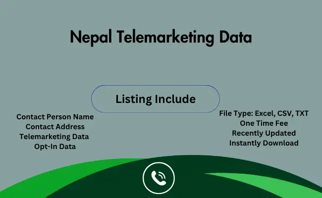 Nepal telemarketing data