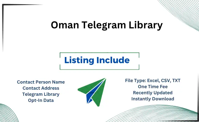 Oman telegram library